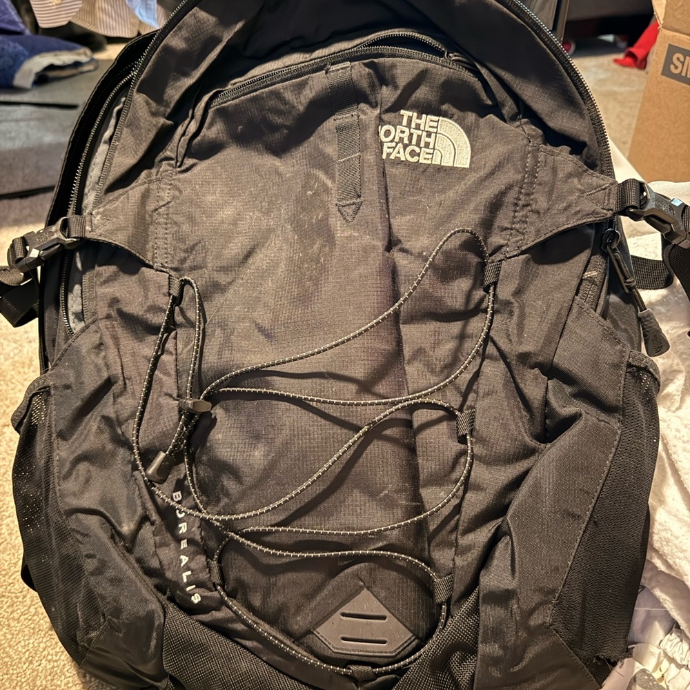 The North Face Black Men's Backpack with Logo